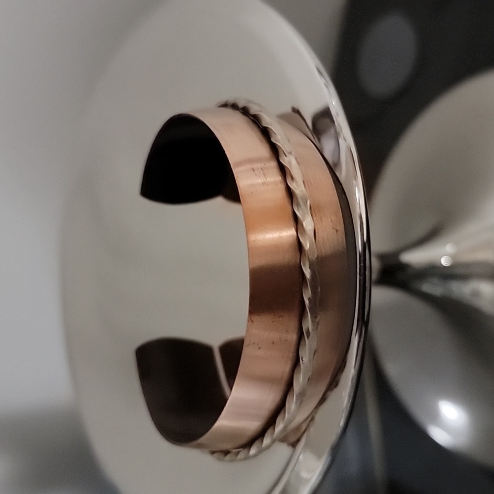 Copper cuff - Picture 2 of 4